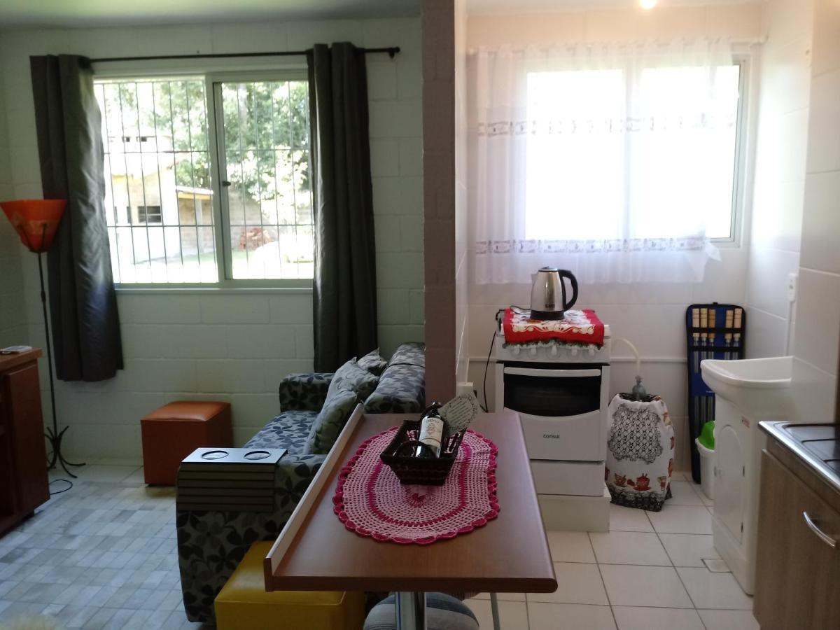 Apartamento Canela Bela Bagian luar foto